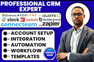 setup quoteiq connecteam todoist integration acculynx buildertrend crm automaton