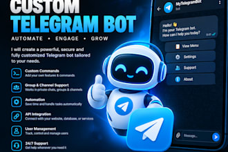 create a telegram bot