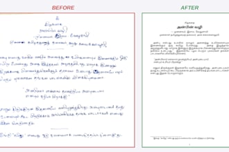 digitize scanned documents into a clean, formatted PDF
