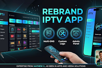 professionally rebrand your android app, white label apk and admin panel