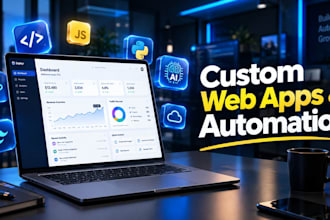 build a custom web application or internal business tool