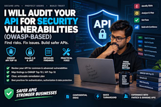 audit your API for security vulnerabilities owasp based
