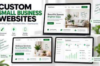 build a modern no code website for your small business