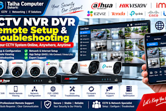setup and troubleshoot cctv nvr dvr remote access