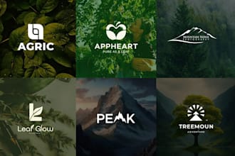 design modern brand identity and branding kit business logo