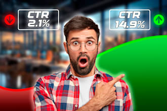 create high CTR youtube thumbnails