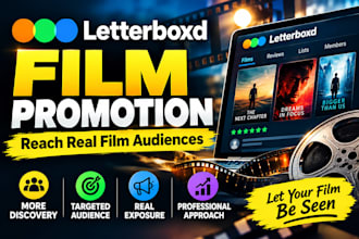 promote your film for letterboxd discovery and audience awareness