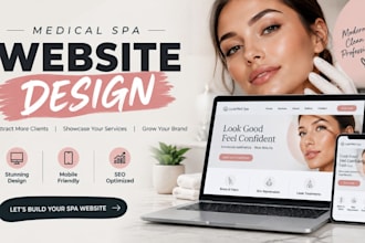 build medical spa website, aesthetic clinic, cosmetic clinic, medical website