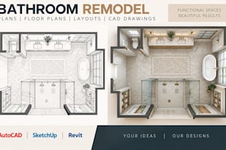 design bathroom remodel plans floor plans layouts renovation cad drawings