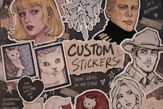 make custom stickers on my style