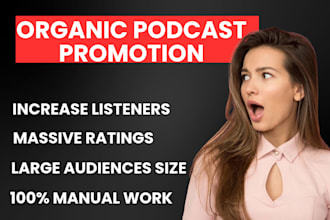 organically podcast promotion booster growth podcast marketing global audiences