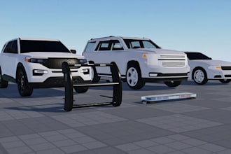 3d car model roblox car 3d car vehicle model for roblox low poly style games