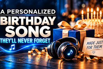 create a personalized birthday song