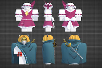 create roblox 3d roblox ugc character bundle