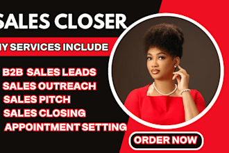 sales closer high ticket closer b2b sales representative appointment setter