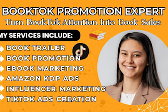 viral booktok promotion ebook marketing booktok book promotion amazon kdp ads