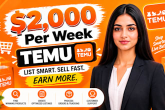professionally manage and optimize your temu store a to z
