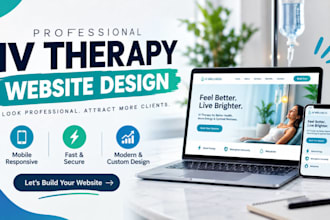 do iv therapy website, iv hydration website, hydration clinic, wellness website