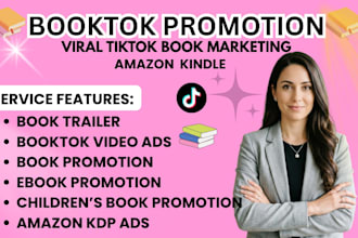 do booktok promotion tiktok book marketing ebook influencer outreach