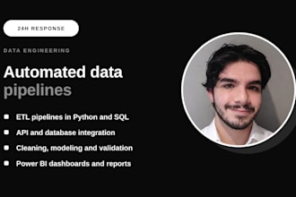 build automated etl pipelines with python and sql