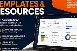 setup hubspot CRM, hubspot automation, hubspot workflows and hubspot integration