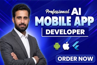mobile app development ios android app flutter app developer ai app creation