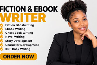 be fiction ghostwriter ebook writer ghost book writer kdp book writer