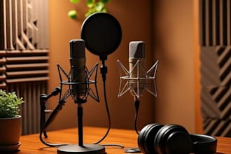 narrate your audiobook with a professional human voice