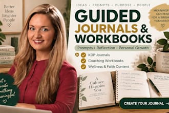 create christian devotional journals, prayer prompts and faith workbooks