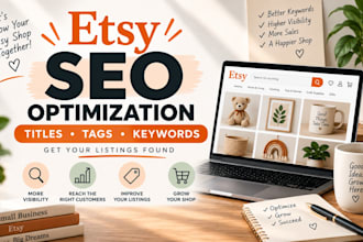 optimize your etsy listings with SEO titles tags and keywords