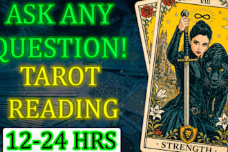 do a general tarot and oracle reading in 12 to 24 hours