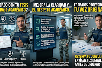 ofrezco asistencia profesional con documentos académicos