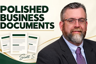 format your business document in word and PDF