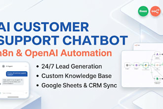 build an ai customer support chatbot with n8n automation
