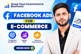 run facebook ads for ecommerce purchases, clothing brand and accessories