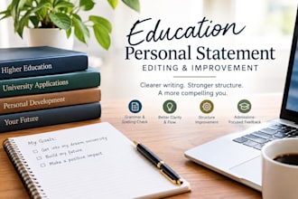 edit your education personal statement and university application essay