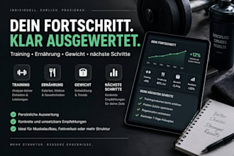 dein training deine ernaehrung und deinen fitnessfortschritt analysieren