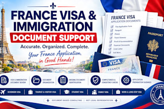provide france visa and immigration document support