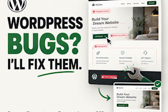 fix wordpress bugs, errors and elementor issues