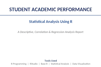 analyze your data in r with descriptive stats, correlation, and regression