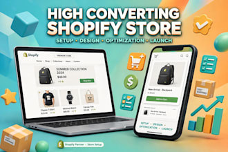 create shopify store and run paid ads for sales and growth