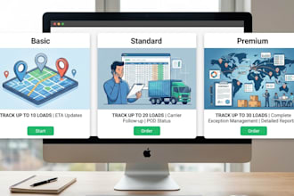 track your freight shipments and provide excellent updates