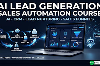 create an ai lead generation and sales automation course