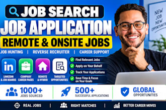 apply for job onsite job application remote reverse recruiter job hunting