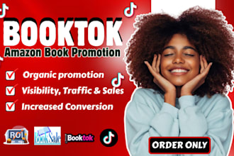 do booktok promotion, book marketing and amazon book promotion