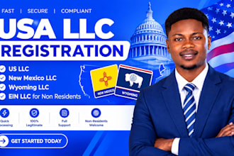 usa llc registration us llc new mexico llc wyoming llc ein llc for non residents