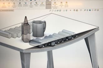 do professional 3d mechanical design and solidworks modeling