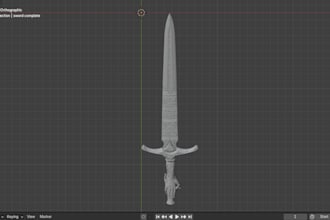 create custom 3d game assets and props for your game