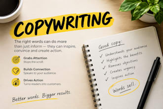 write engaging SEO website copy and marketing content