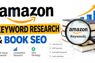do amazon keyword research and book SEO